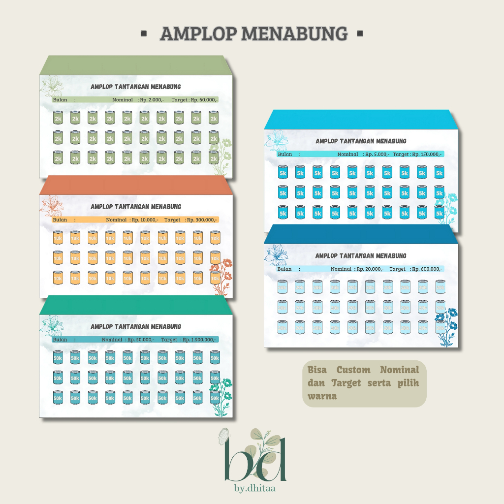 

Amplop Menabung 30 Hari Custom