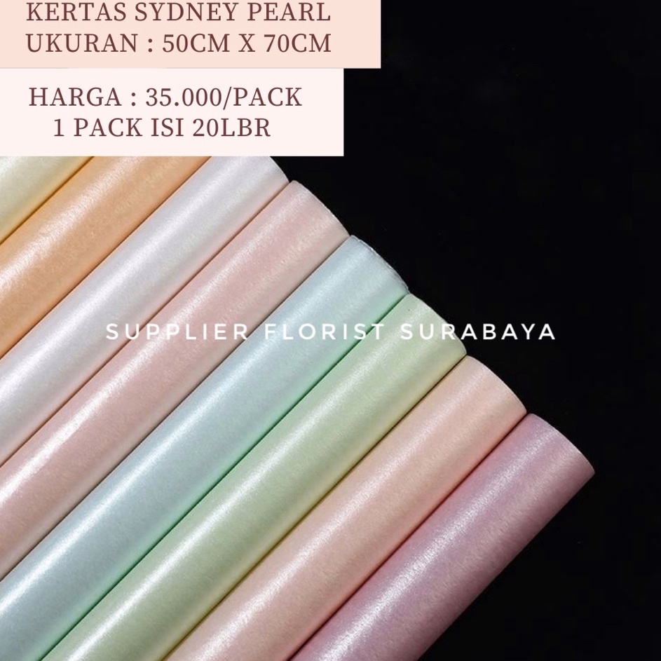 

1 PACK ISI 2 LEMBAR KERTAS SYDNEY PEARL 5CM X 7CM KERTAS BUKET BUNGA KOREAN KERTAS KREMES LUNGSUT LUNGSET KERTAS TISSUE UNTUK BAJU SEPATU KUE TART