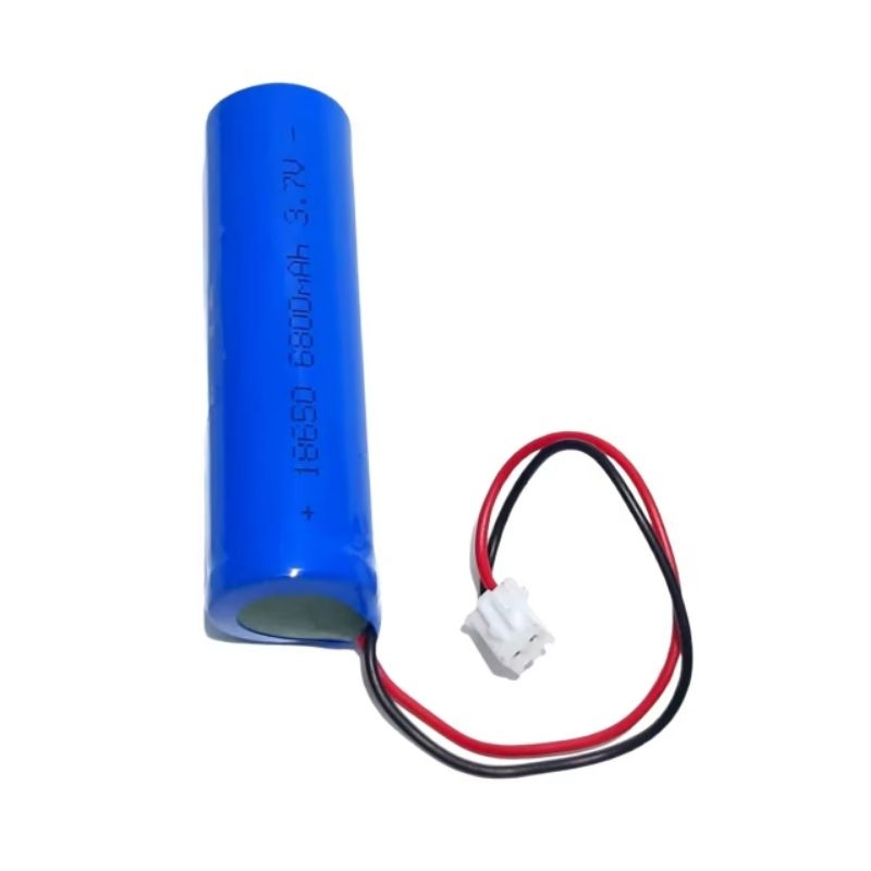 Mutiaradstore Baterai Speaker Bt Mic Bt Mobil Rc Lithium Lion 18650 Soket Putih 3.7V 6800Mah Soket