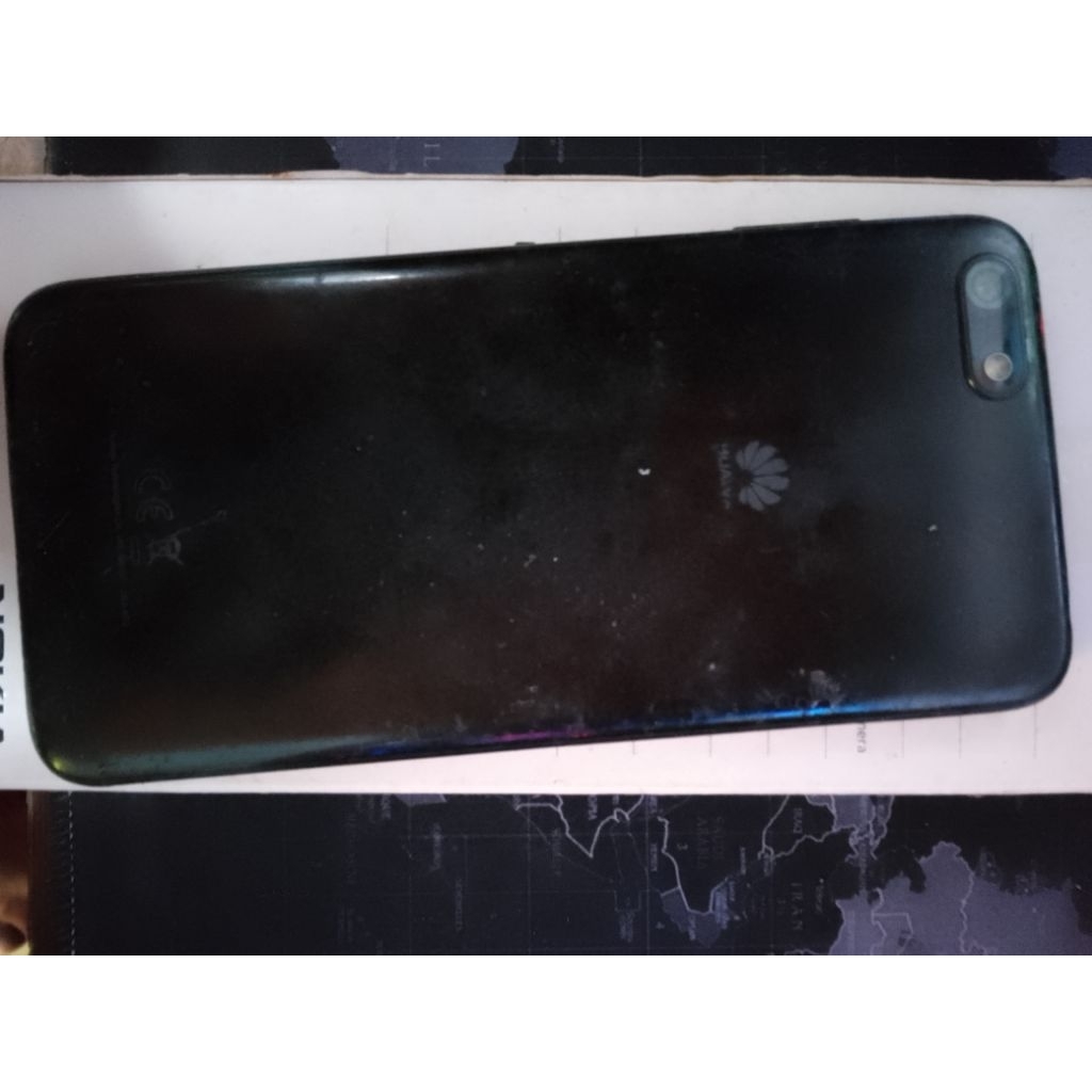 hp Huawei y5 prime 2018 original lcd pecah mesin nyala normal