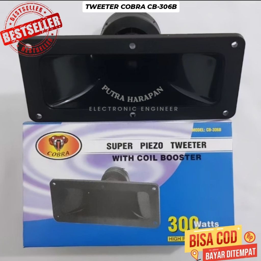 TWEETER COBRA CB-306B CORONG HORN 300 WATT 4/8/16 OHM TERLARIS