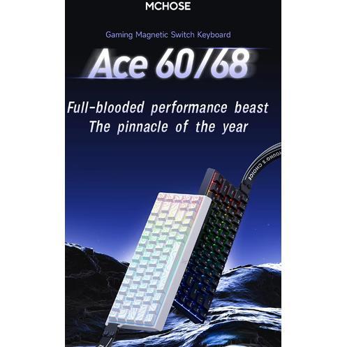 MCHOSE Ace 68/60 Hall Effect Magnetic Switch Gaming Keyboard