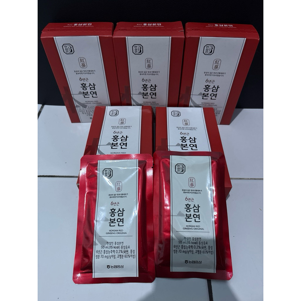 

Korea Red Ginseng 6th Original 100% 50ml 70mg/g ginseng merah korea