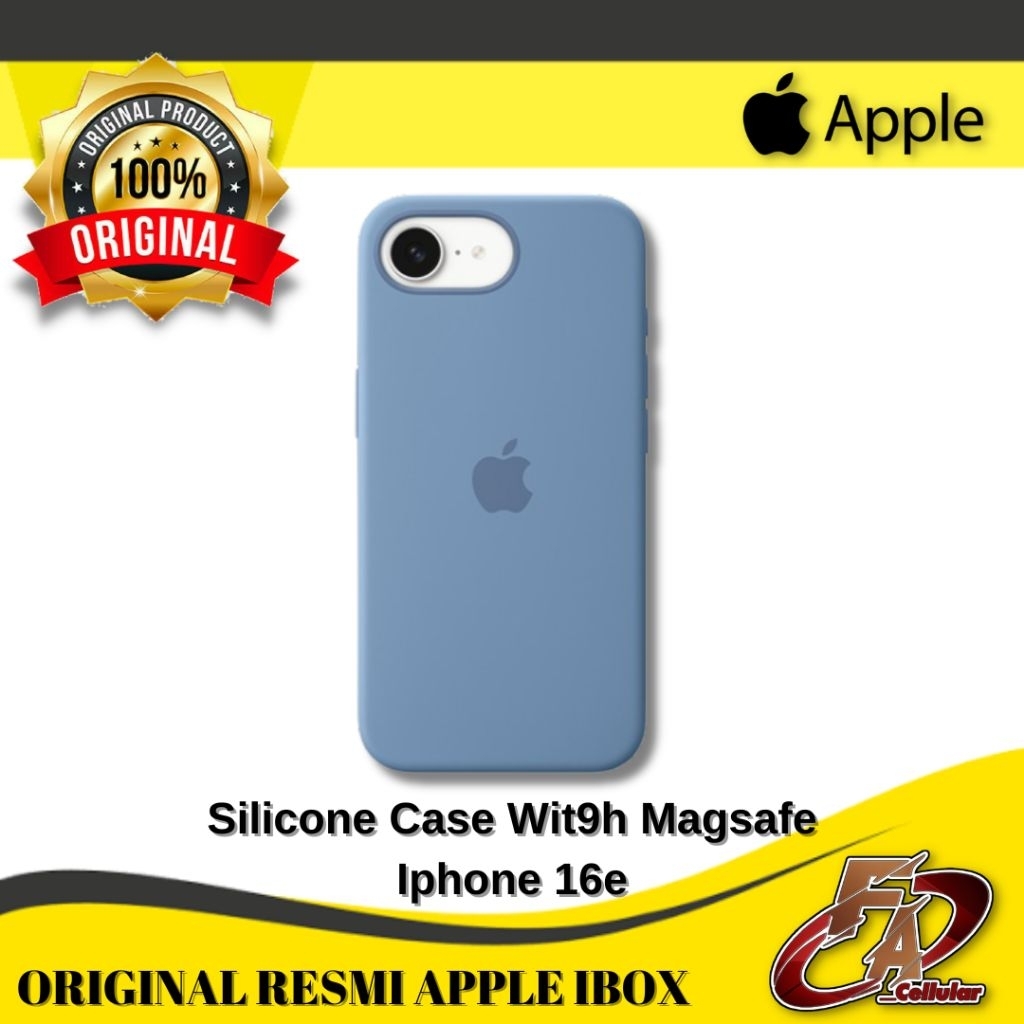 Silicone Case Iphone 16e Original Resmi IBOX