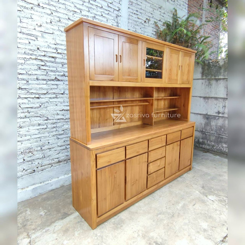 Lemari Hias / Bufet Hias / Almari Pajangan / Almari Dapur