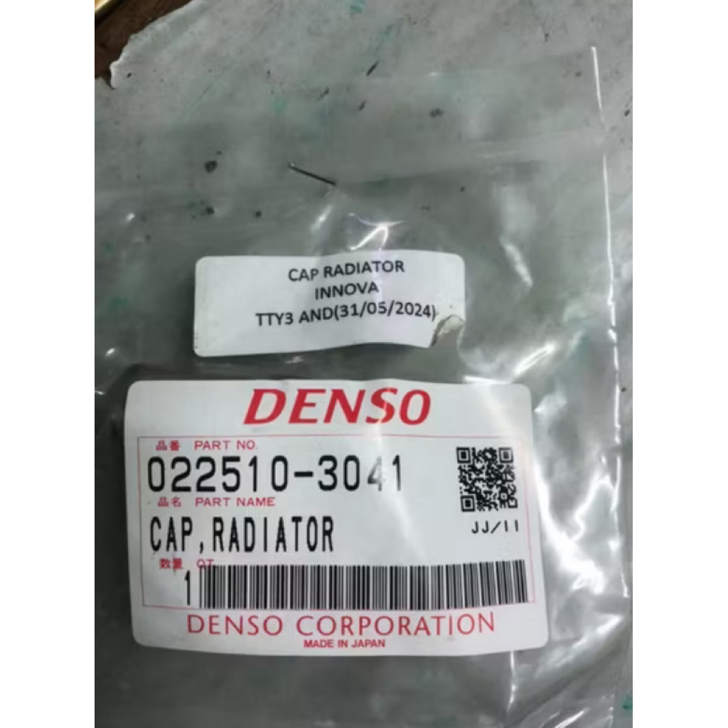 Tutup Radiator DENSO ORI 1.1 022510-3041 inova jazz brio