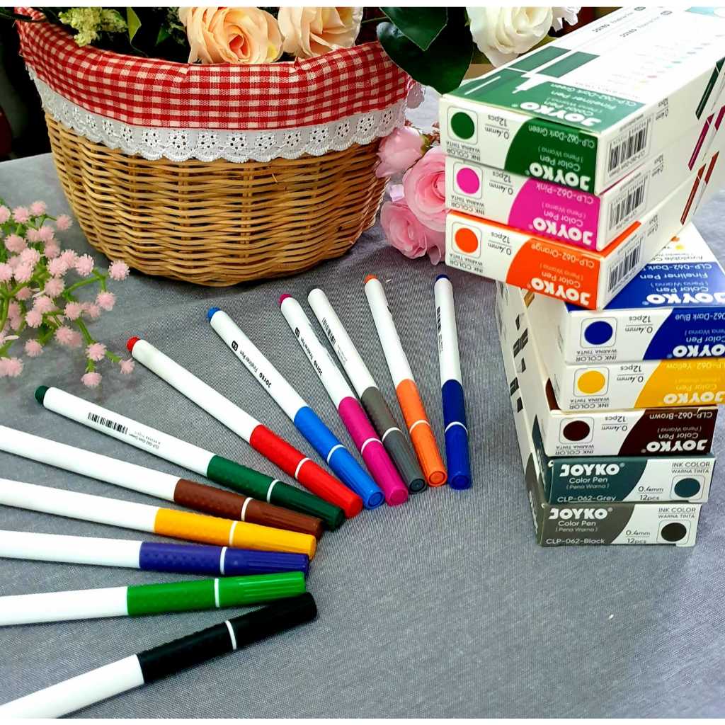 

PBOS ( 1 Pcs ) CLP062 ECER Fine Liner CLP-062 0,4 mm / Fineliner Drawing Pen Marker Joyko