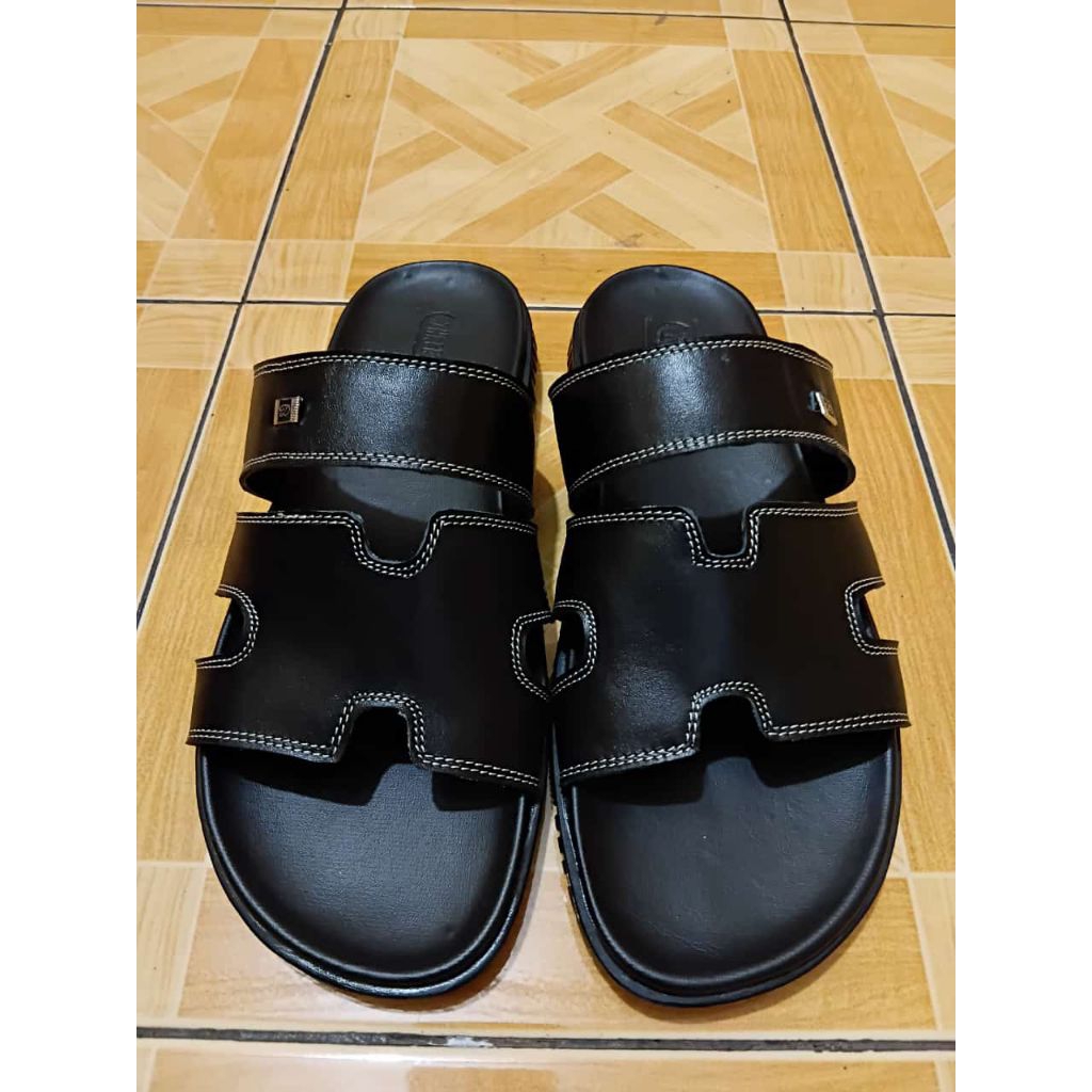 sandal laki laki kulit sapi asli