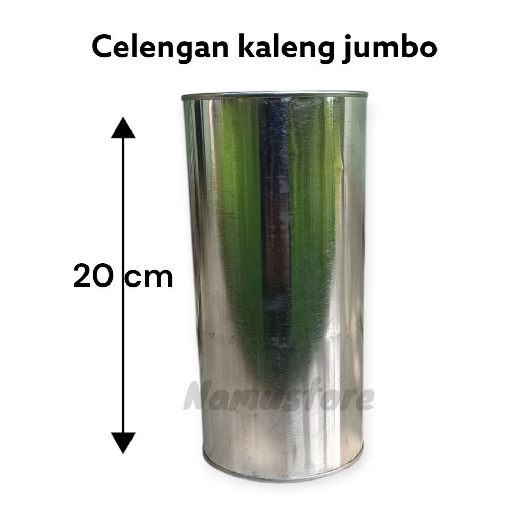 CELENGAN FULL KALENG UKURAN 20 CM JUMBO CELENGAN BUKA TUTUP KALENG