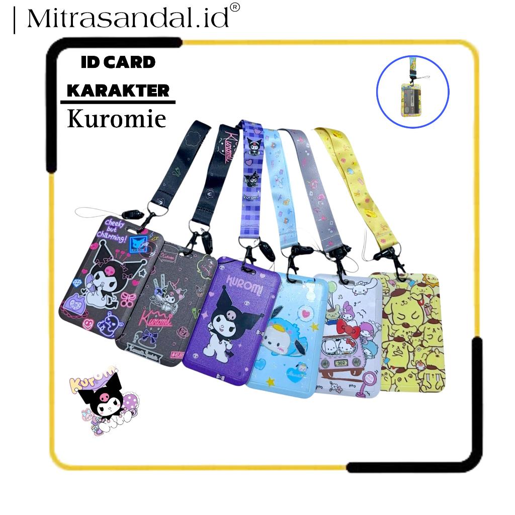 

MS - Id Card Holder Karakter | Tali Gantungan Name Tag | Tempat Kartu Photocard | Name Tag Lanyard Karakter Kuromie