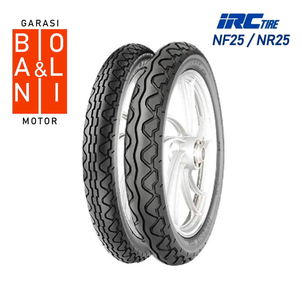 Ban Luar Irc Ring 17 NR25/NF25 Tubeless ban thunder tiger ninja scorpio megapro ban montor ring 17 b