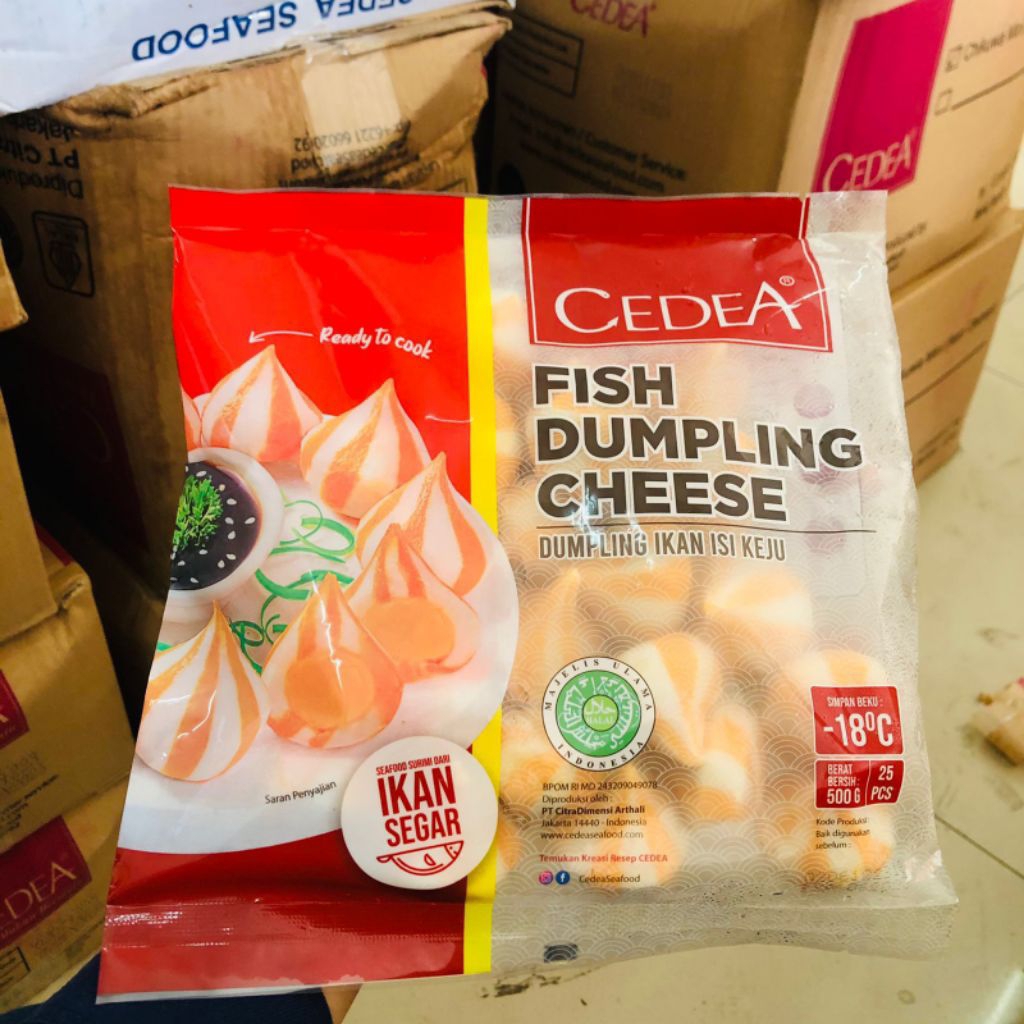 

CEDEA DUMPLING CHEESE 500GRAM