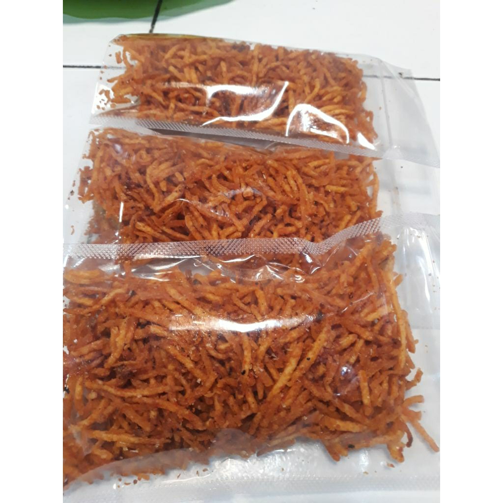 

Cahayadstore Kentang Mustopa Daun Jeruk Manis Gurih Dan Manis Pedas 250Gr