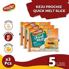 

KEJU PROCHIZ QUICK MELT SLICE 5 LEMBAR KEJU CHEDDAR OLAHAN CEPAT MELELEH MURAH BURGER TOPPING MAKANAN