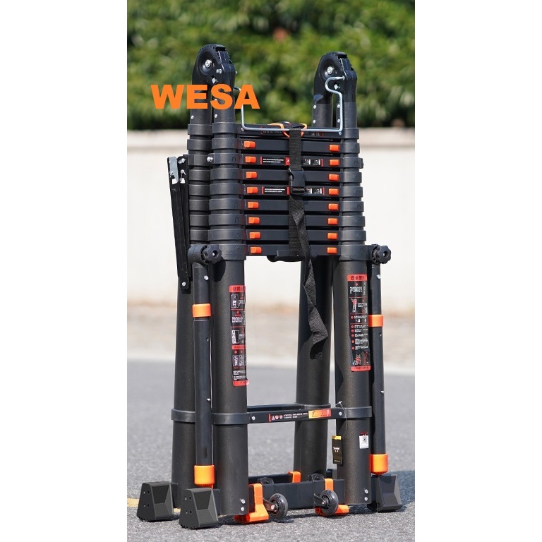 4.2M 5M 5.8M 6.6M 7.4M 8.2M Tangga Bafen Elite Tangga Lipat Teleskopik Telescopic Teleskop Single