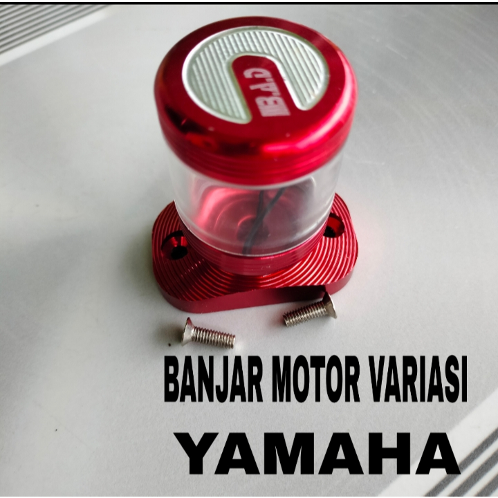 Tutup Minyak Rem Variasi Yamaha Nmax Lexi Aerox Freego Mio Fino baut sejajar