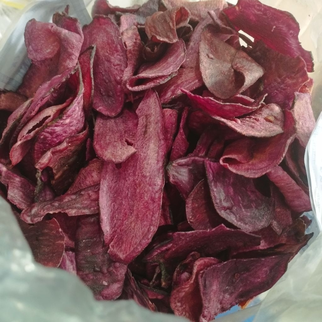 

Ceriping Ubi Ungu | Kripik Ubi Ungu Manis Gurih | Aneka Snack dan Camilan Nyamikan Jogja