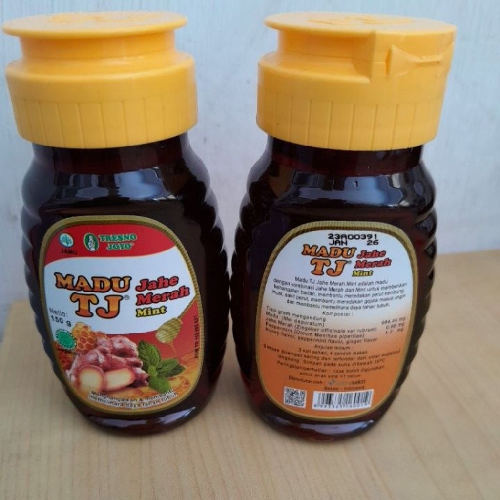 

Madu TJ Jahe Merah mint 150 g