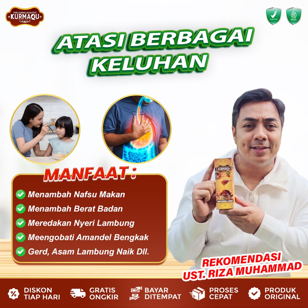 Vitamin Penggemuk Badan Bayi Anak dan Dewasa Suplemen Penambah Berat Badan Tanpa Efek Samping - Madu