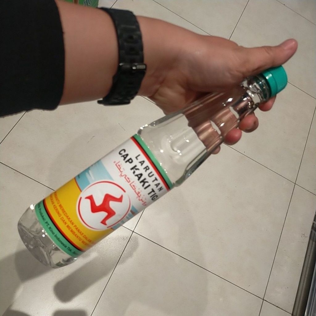 

Cap Kaki 3 Botol 500ml Plain