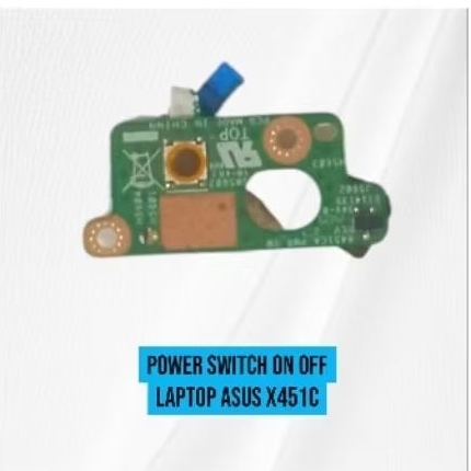 Power switch on off Laptop Asus X451C