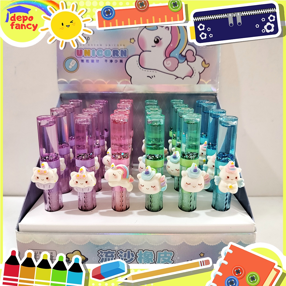 

Penghapus MD-9220 Glitter + Air / Stip / Eraser / Pembersih Pensil