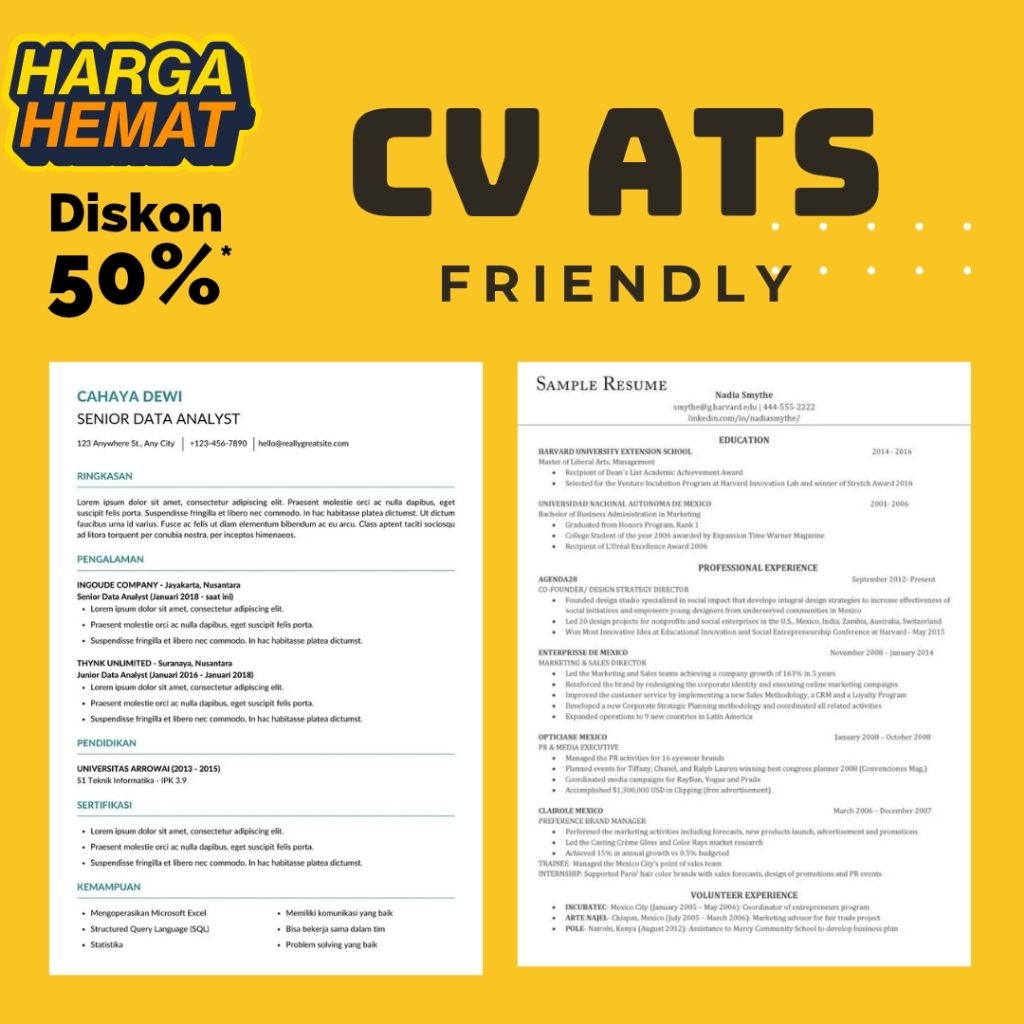 CV ATS Friendly