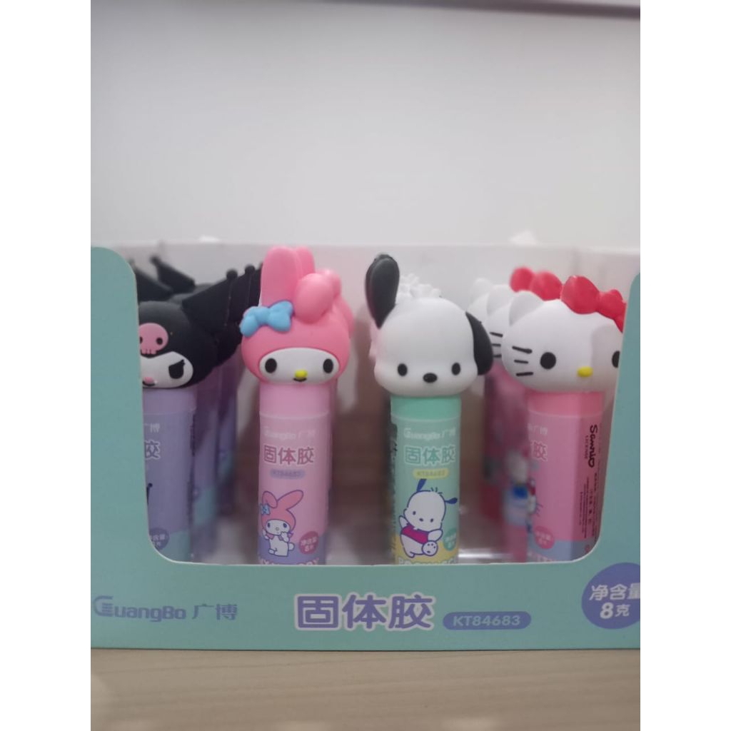 

GuangBo KT84683 Lem Kertas Stick PVA Kepala Character 8 Gr