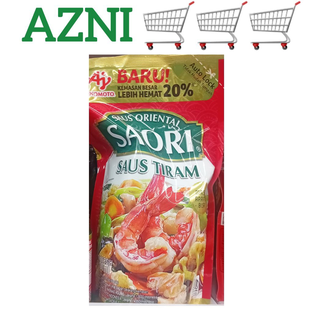 

SAORI Saus Tiram Refiil Pouch 500 Ml