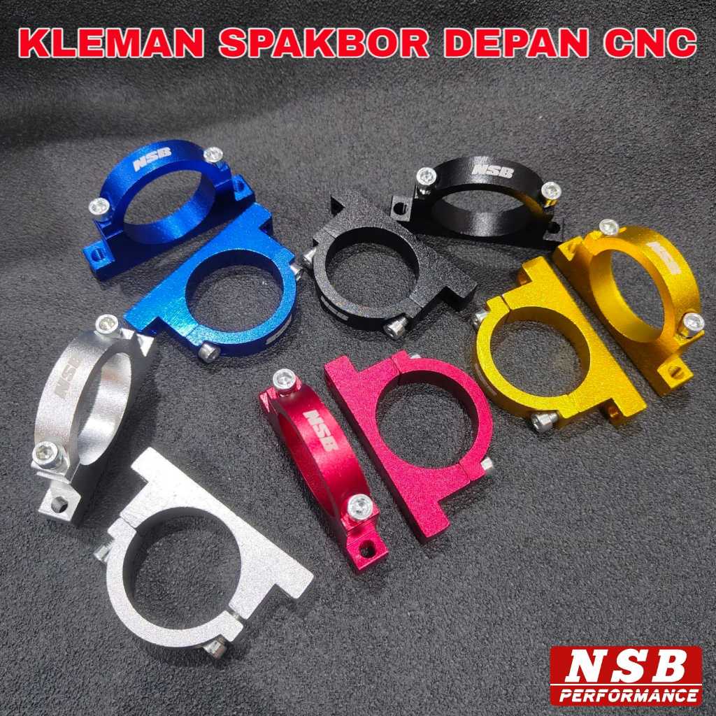 Kleman Spakbor Depan CNC Breket spakbor depan Universal