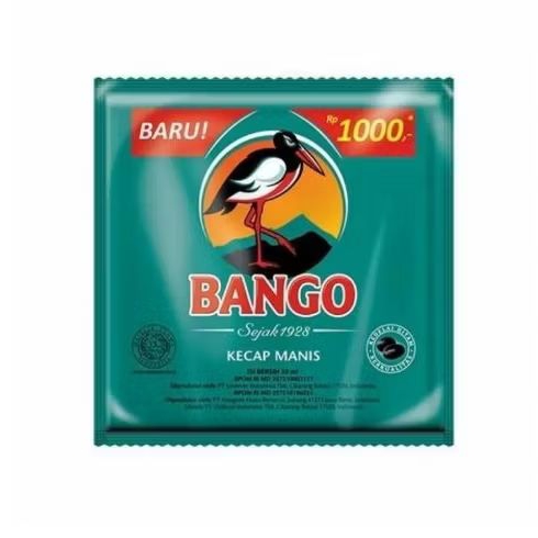 

Kecap Manis Bango Sachet 25 Gr ( 1 rcg isi 12 pcs )