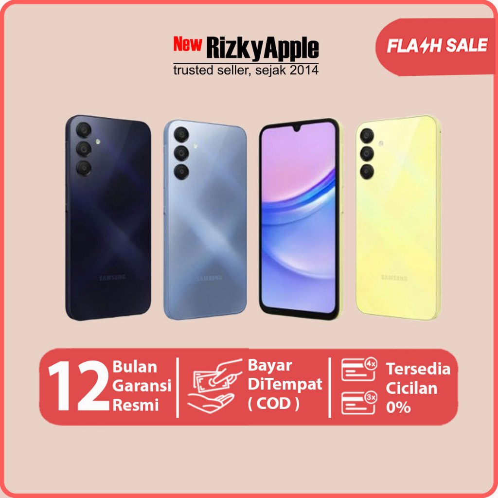 Samsung Galaxy A15 5G 128GB / 256G [ Ram 8GB ] Resmi Samsung Indonesia