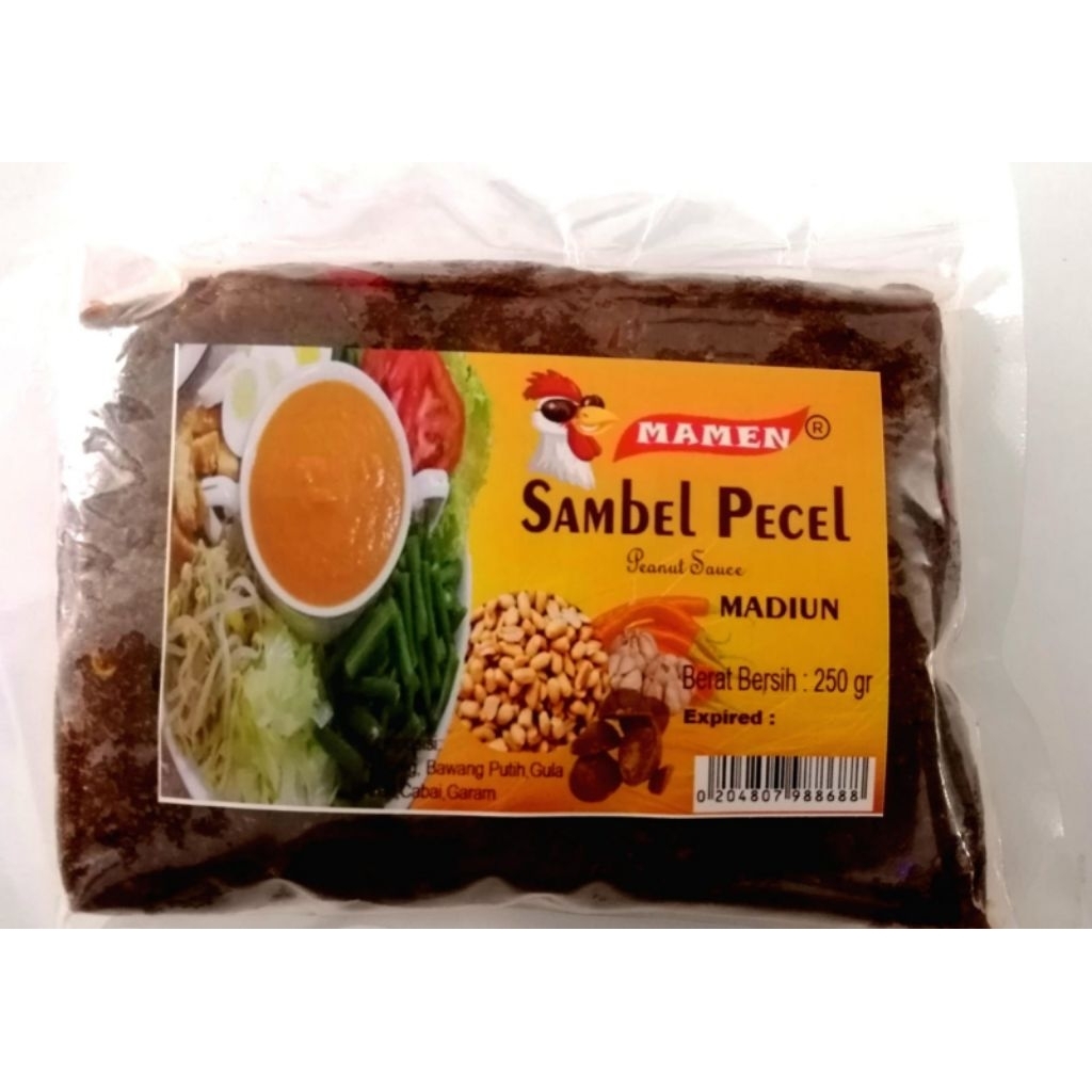

Sambal Pecel khas Madiun 250 gr