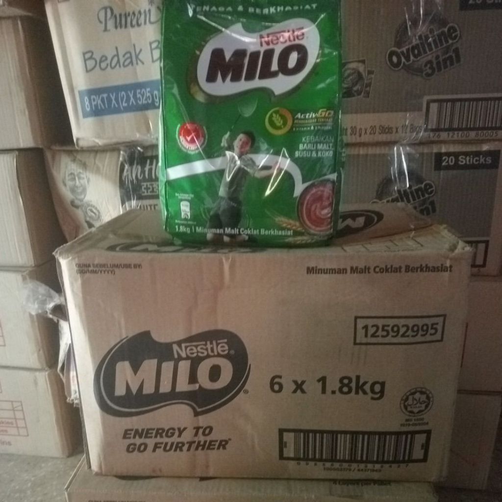 

MILO 1.8kg ORI / dus