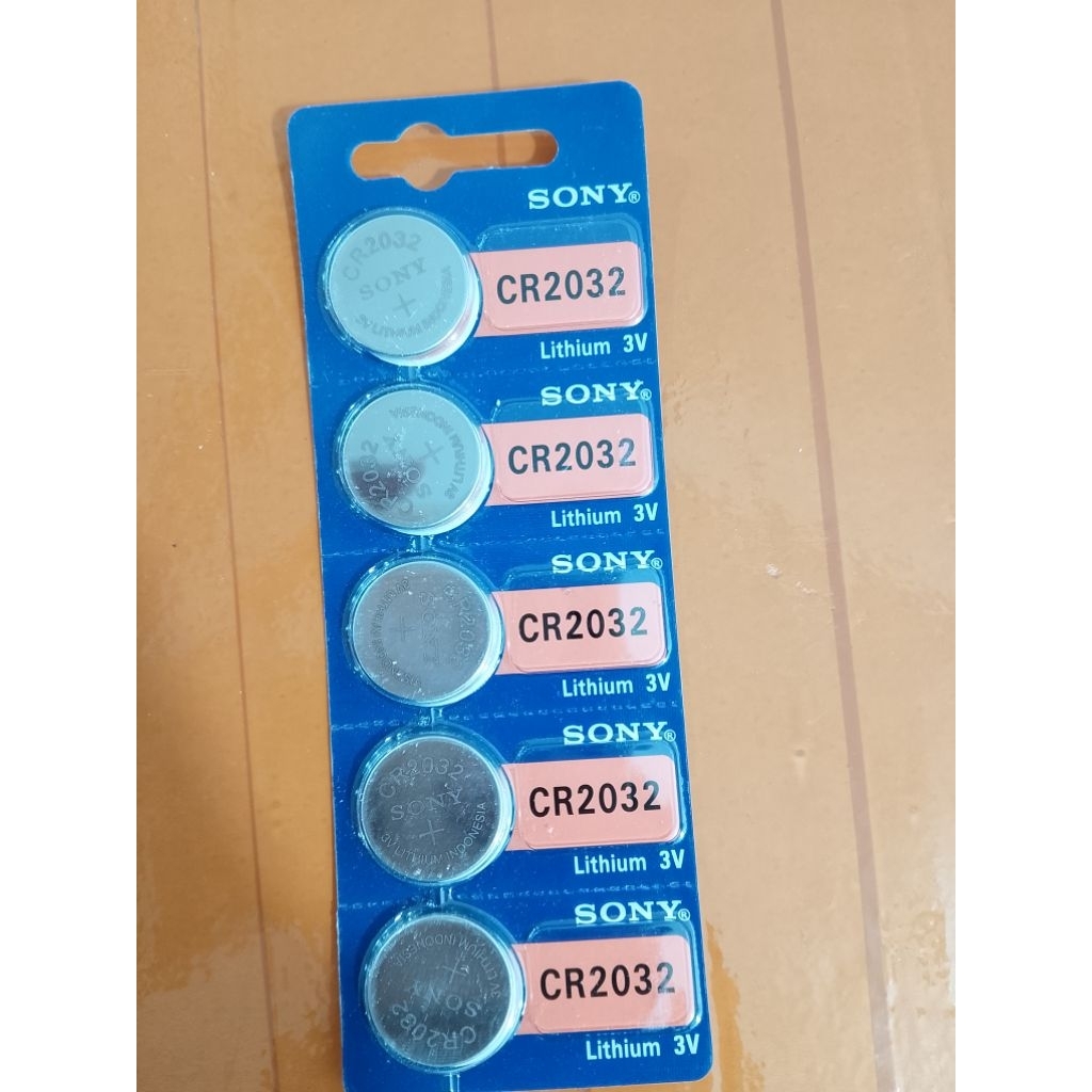 batre jam tangan sony 2032 batre jam tangan 1lembar