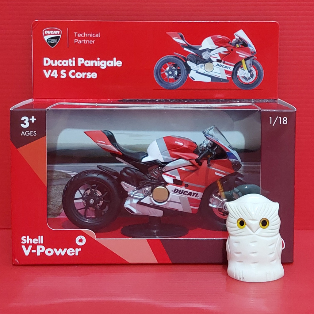 Shell Ducati Panigale V4S Corse Diecast