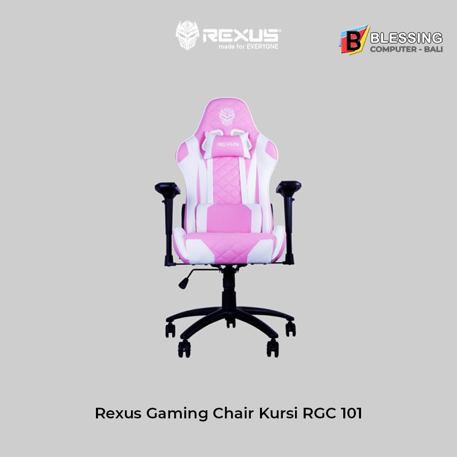 KURSI GAMING REXUS RGC 101 ARMREST 4D - PINK