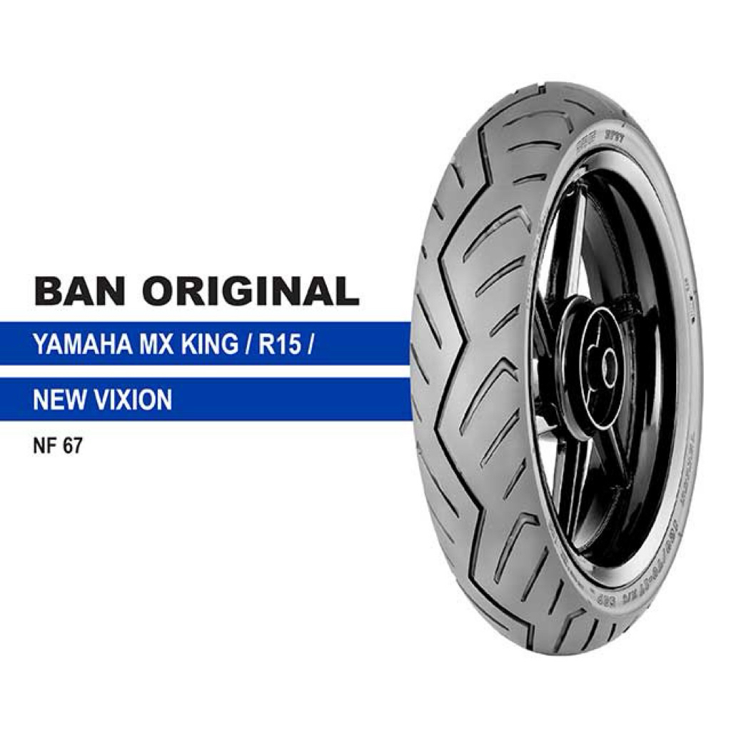 BAN LUAR IRC TUBELESS NF67 FOR VIXION NEW 90/80-17 120/70-17 ORIGINAL