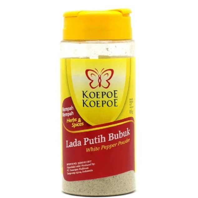 

KOEPOE KOEPOE LADA PUTIH BUBUK 85 G - BUMBU DAPUR
