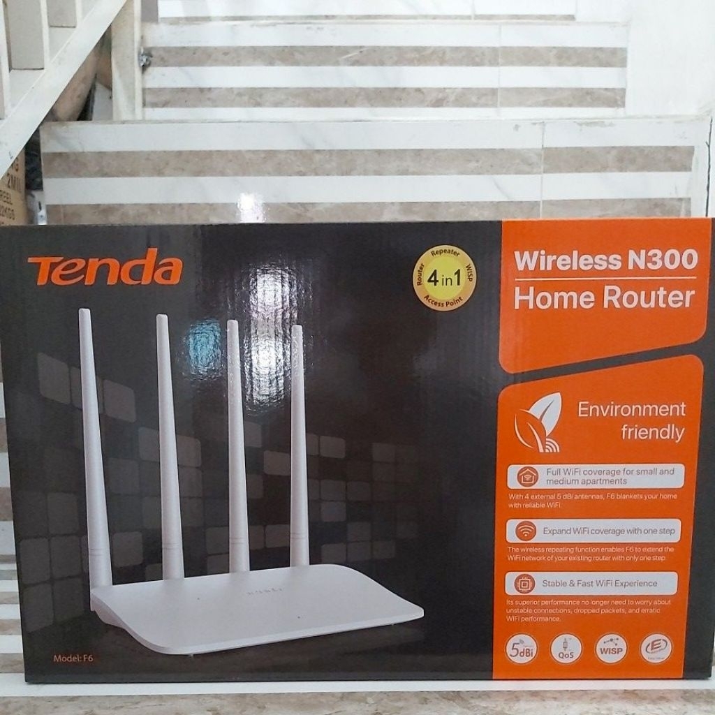 TENDA F6 wireless router