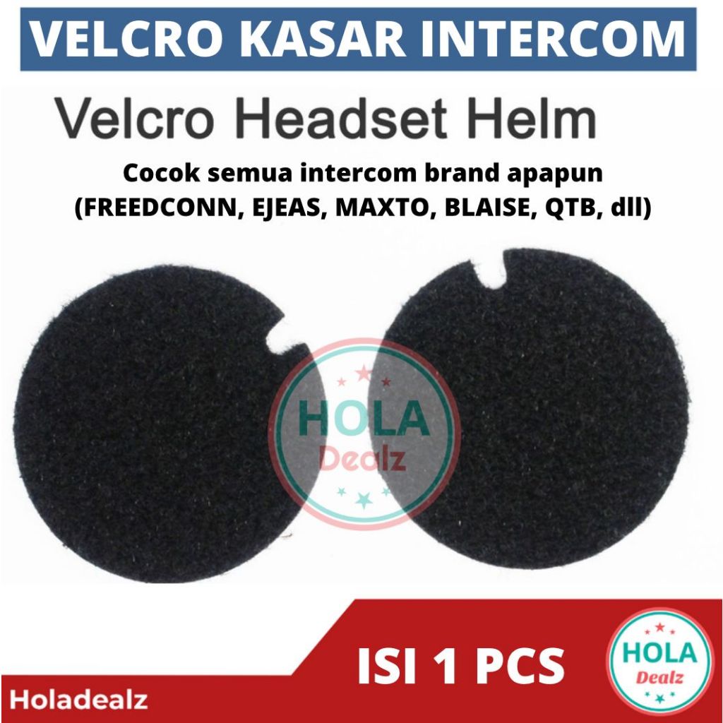 VELCRO KASAR INTERCOM HELM PEREKAT INTERCOM MAXTO EJEAS FREEDCONN BLAISE ZACRO GEARELEC RETOUCH IT S