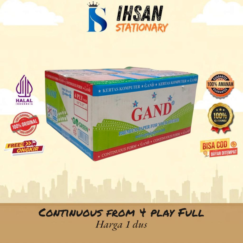 

continuous from 4 ply full (Gand)