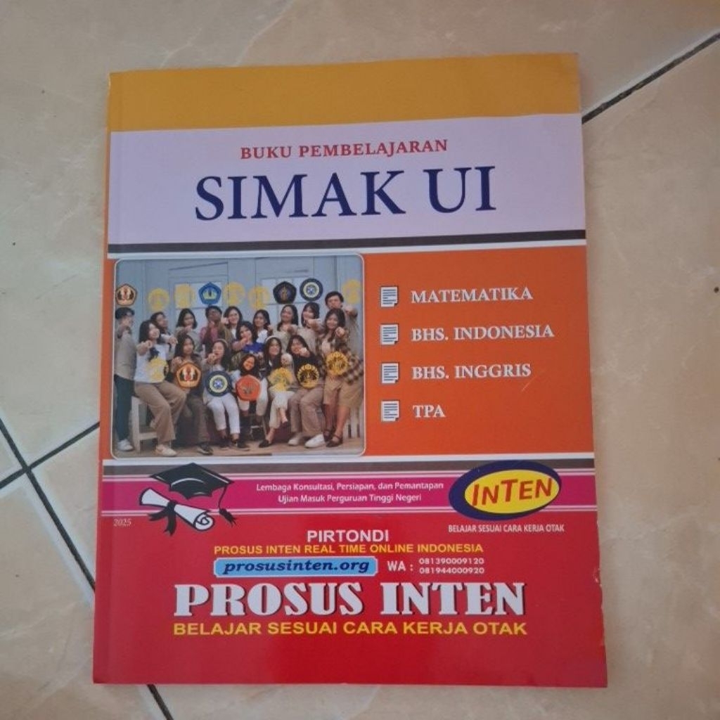 SIMAK UI PROSUS INTEN (Prelove) (tidak ada oretan)