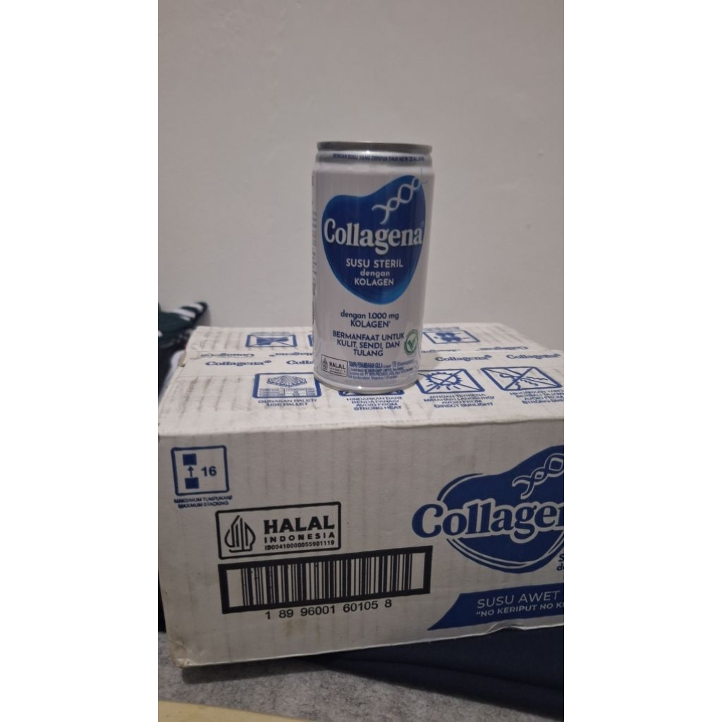 

Susu Awet muda Collagena "no keriput no keropos" susu steril dengan kolagen 1 kardus karton box