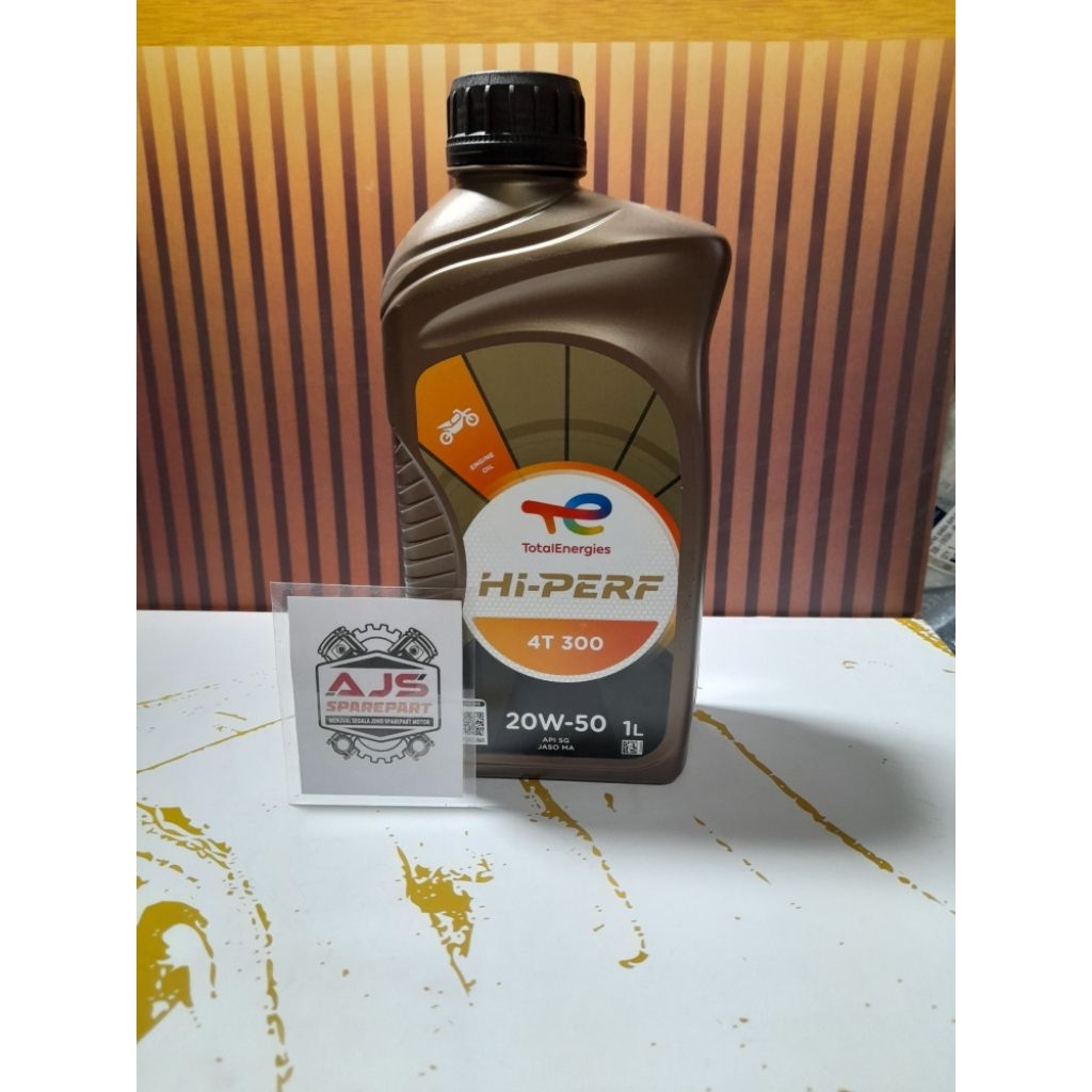 oli total energies HI-PERF 4T 300 20W-50 1L oli motor