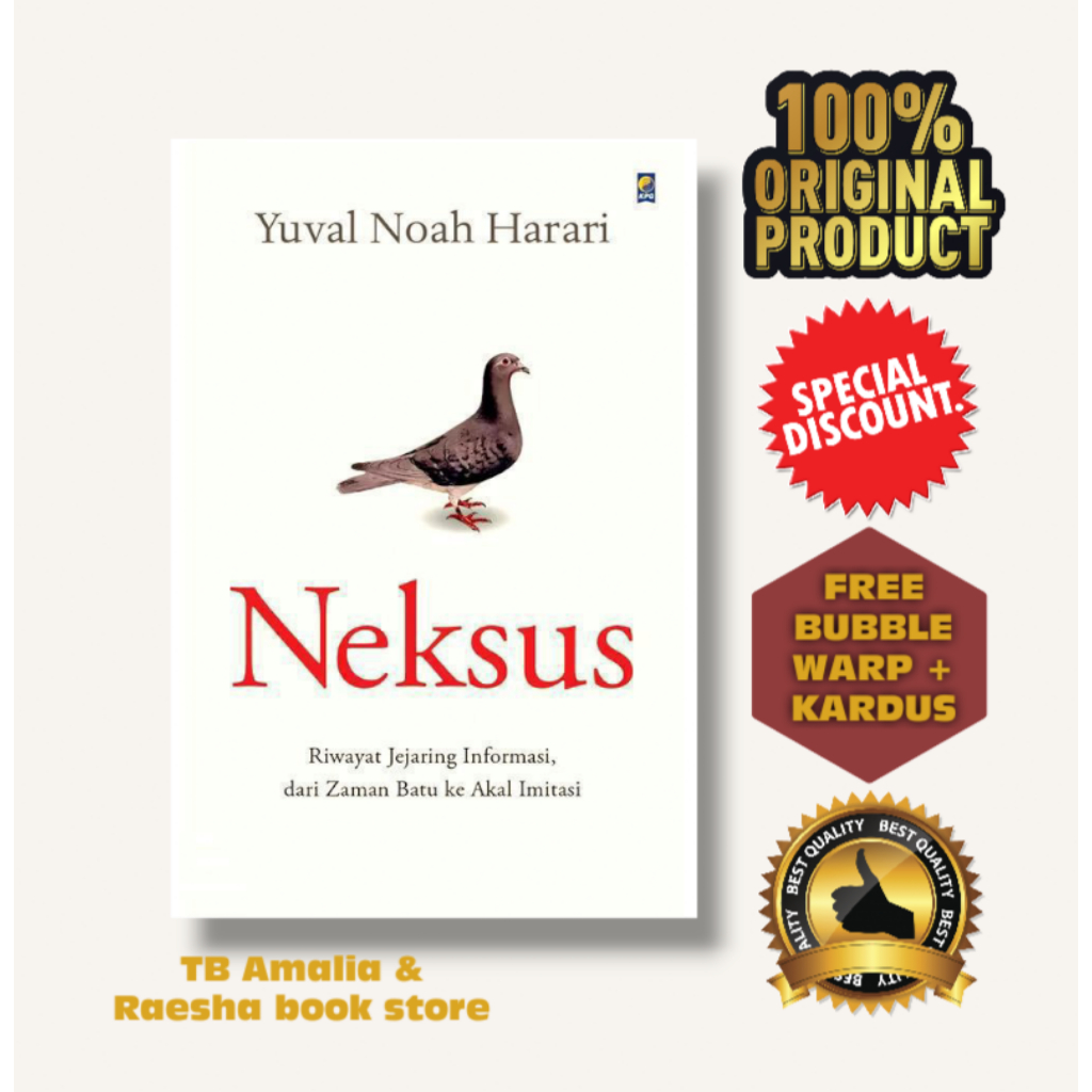 Buku Nexus - Yuval Noah Harari - Versi Lengkap - Penerbit KPG