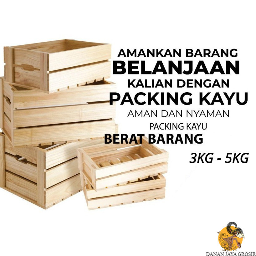 

Packing Peti Kayu Khusus Parutan Kelapa