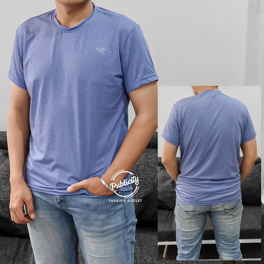 KAOS PRIA PENDEK ARCTERYX POLOS