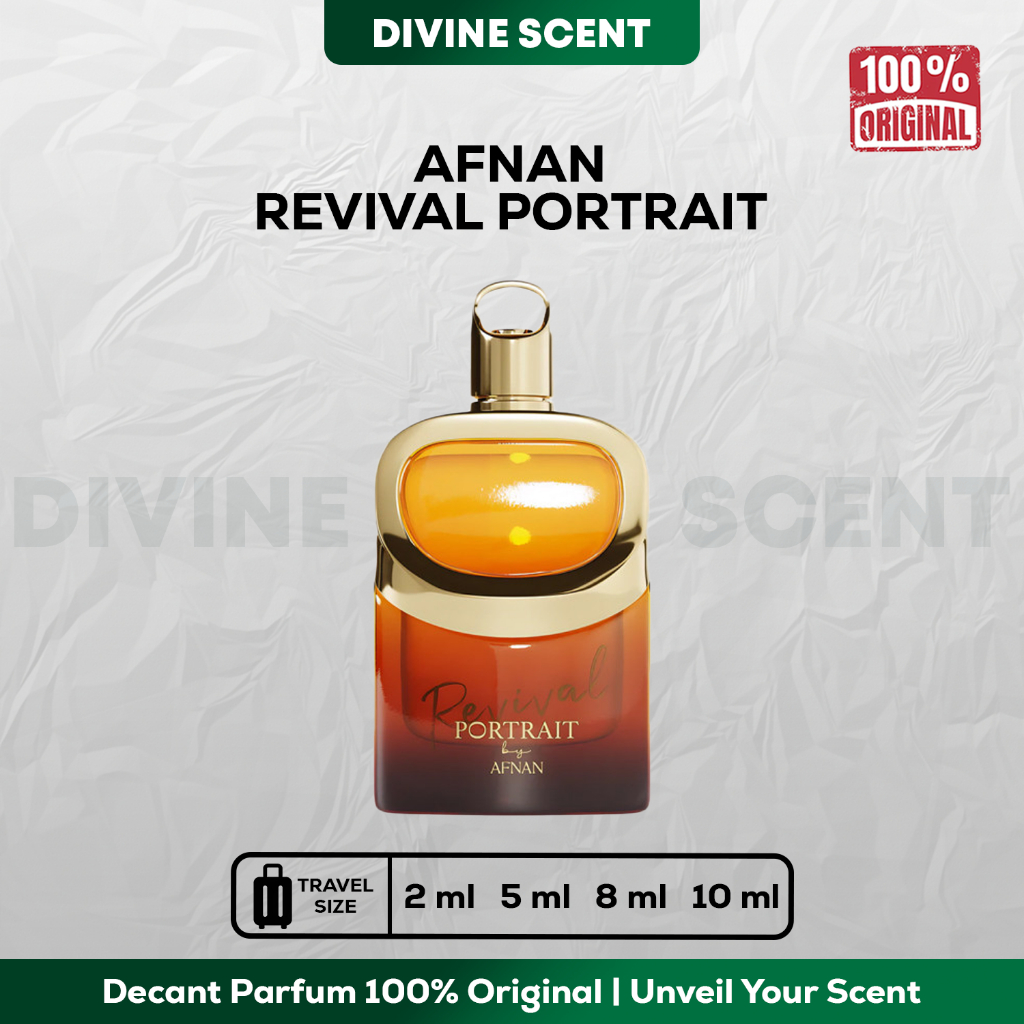 Decant Parfum Afnan Portrait Revival EDP for Unisex 100% Original