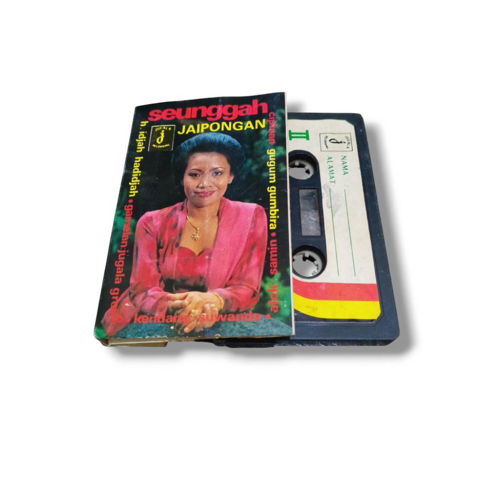 kaset pita jaipongan h. idjah hadidjah - seunggah